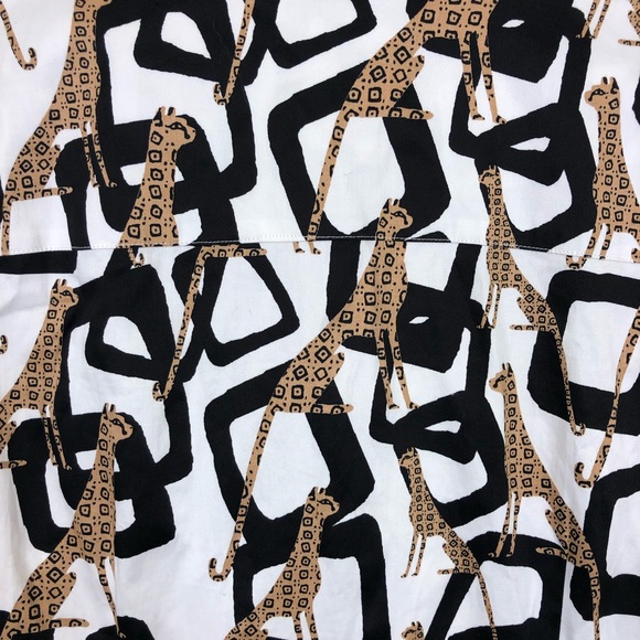 Vintage 90s Chico’s Jaguar Button Down Sz 1 - Picture 10 of 11